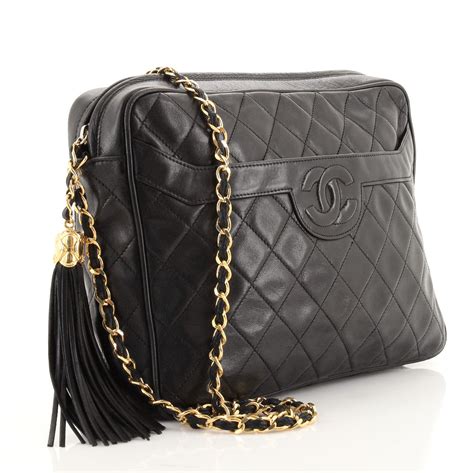 chanel vintage tassel|chanel camera bag.